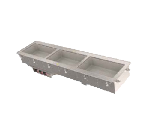 Vollrath 3664530 88.56" W x 18" D x 21.5" H Thick Polyurethane Foam Insulation Standard Drains Drop-In Short Sided Hot Well