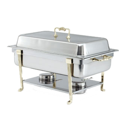 Vollrath 46059 Rectangular Stainless Steel Water Pan-Full Size