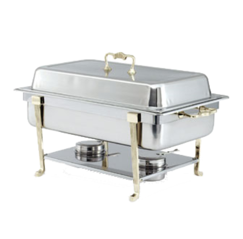 Vollrath 46059 Rectangular Stainless Steel Water Pan-Full Size