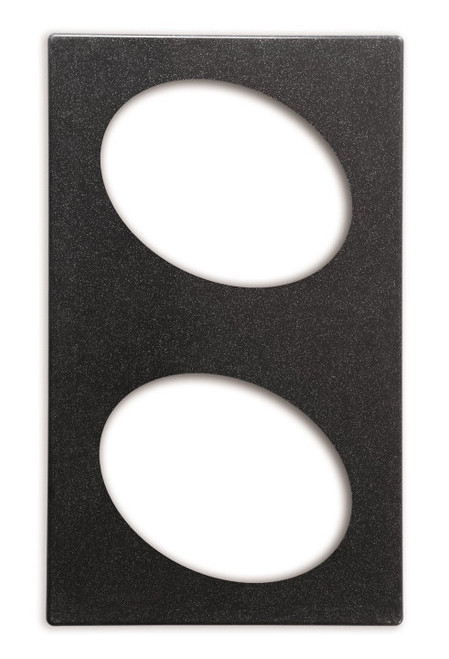 Vollrath 8240310 21.13" W x 12.75" D Plastic Oval Night Sky Miramar Template