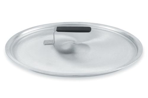 Vollrath 67441 14.19" W x 2.44" H x 14.18" Dia. Round Aluminum Wear-Ever Domed Cover