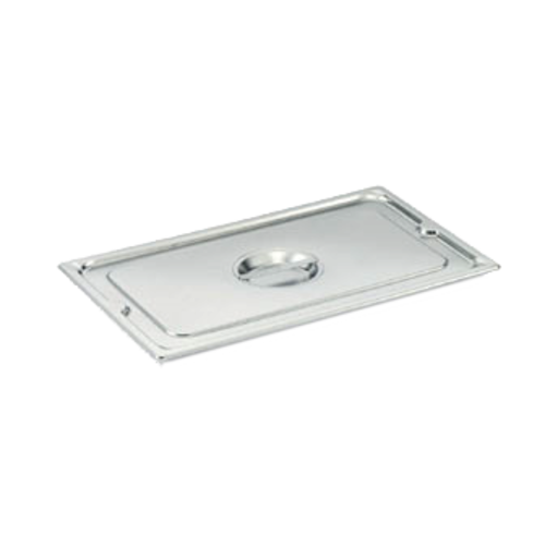 Vollrath 93900 22 Gauge Stainless Steel Super Pan 3 1/9 GN Flat Solid Cover