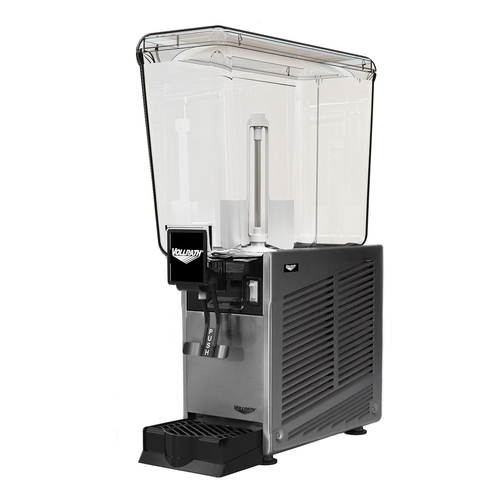 Vollrath VBBE1-37-S 5.3 Gal. Polycarbonate Food Grade Bowls Electric Pre-Mix Refrigerated Beverage Dispenser - 115V