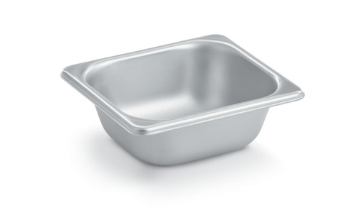 Vollrath S06062 1 Qt. 20 Gauge Stainless Steel Steam Table Pan