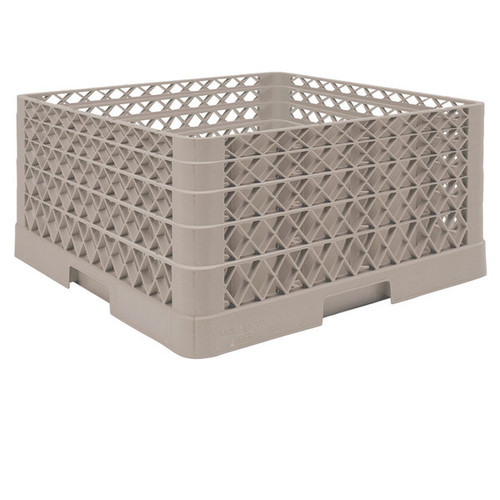 Vollrath TR6BBAA 19.75" x 19.75" Beige Co-Polymer Plastic (25) Compartments Full Size Glass / Stemware Rack