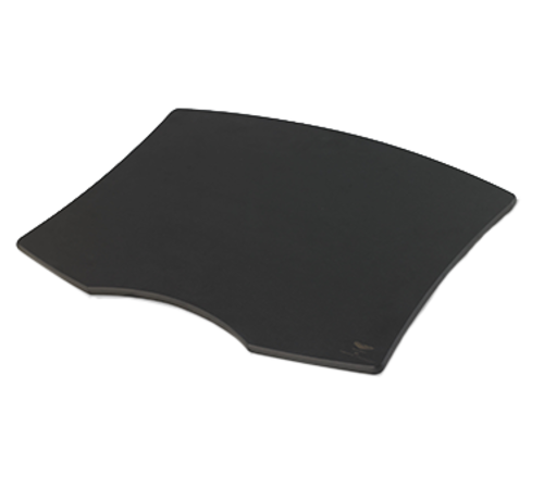Vollrath 25154 21 1/3" W x 16 3/4" D x 1/2" H Contoured Black Replacement Cutting Board