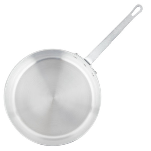Vollrath 4020 10" W x 4" H 5 Quart 3004 Aluminum Alloy with Riveted Non-Insulated Handle Premier Sauce Pan