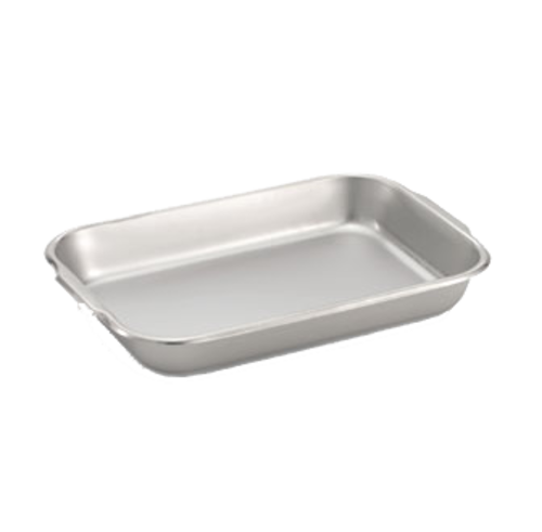 Vollrath 61250 16.13" W x 11.13" D x 2.25" H Standard 22 Gauge Stainless Steel Bake & Roast Pan