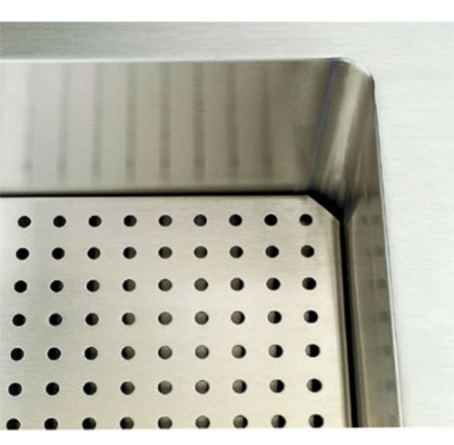 Vollrath 36916-2 Stainless Steel Countertops 74" Hot / Cold Station Perforated False Bottom for 4-Series Signature Server