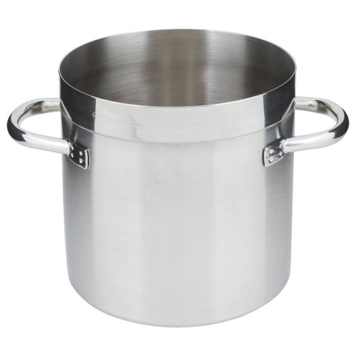 Vollrath 3101 6 1/2 Qt. 8" Dia. 18-10 Stainless Steel With Aluminum Clad Bottom Centurion Induction Stock Pot