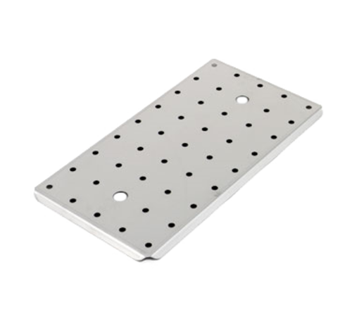 Vollrath 20100 18.19" W x 0.66" H 3/8" Drain Holes Stainless Steel Super Pan V False Bottom