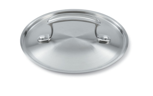 Vollrath 49415 6.63" Dia. Stainless Steel Round Miramar Low Dome Cover