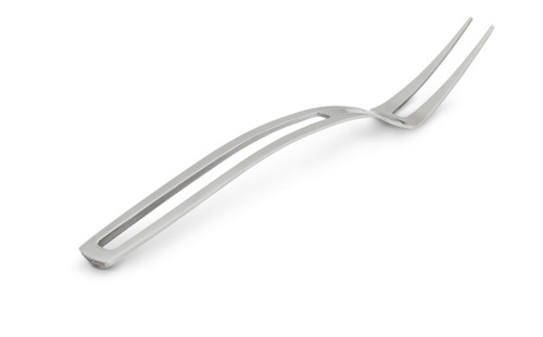 Vollrath 46741 11.5" L Stainless Steel 2 Tine Miramar Contemporary Style Meat Fork