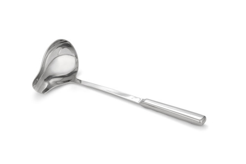 Vollrath 46907 2 Oz. Stainless 12 9/16" Long with Spout Hollow Handled Buffetware Ladle