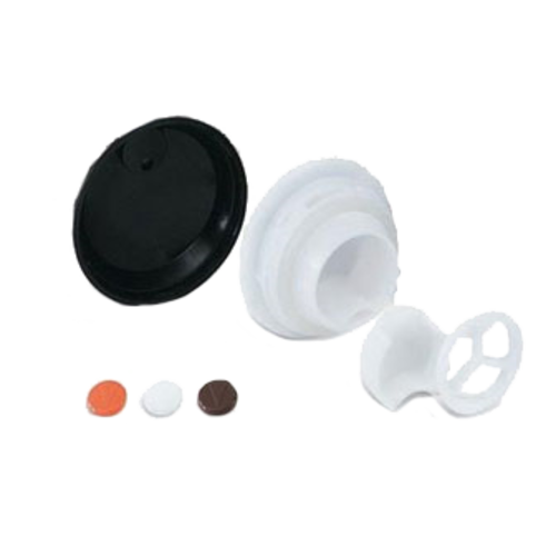 Vollrath 52171 Black Plastic SwirlServe Beverage Server Cover for 42 Oz. Server