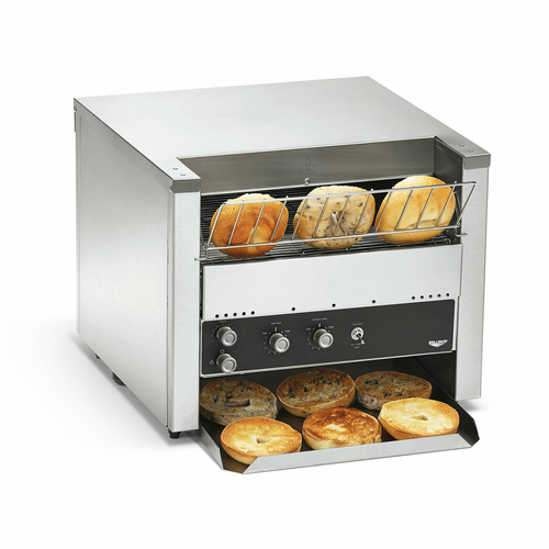 Vollrath CT4BH-2201400 18.13" W Horizontal Conveyor Bun and Bagel Toaster - 220 Volts 36000 Watts