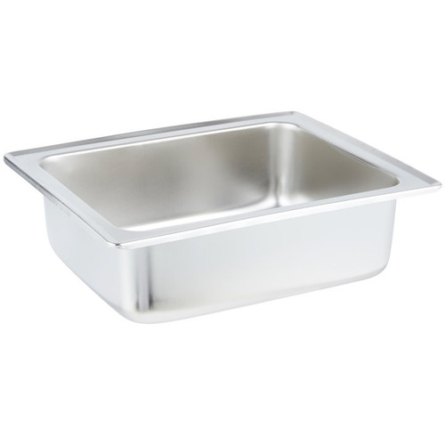 Vollrath 46858 0.5 Size Rectangular Stainless Steel Water Pan