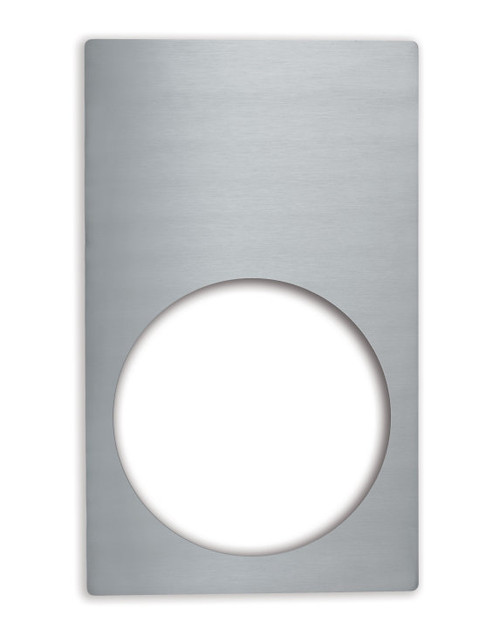 Vollrath 8240714 21.13" W x 12.75" D Stainless Steel Round Miramar Template