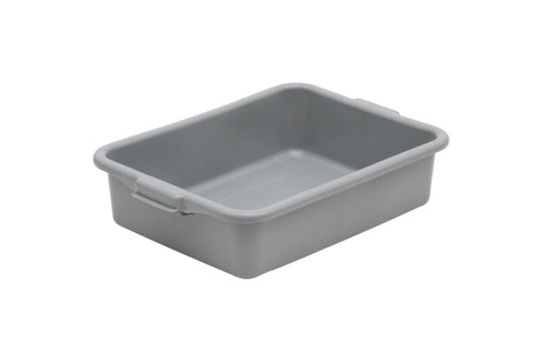 Vollrath 1521-31 21.75" W x 15.63" D x 5" Deep Gray Polyethylene Traex Deluxe Bus Box