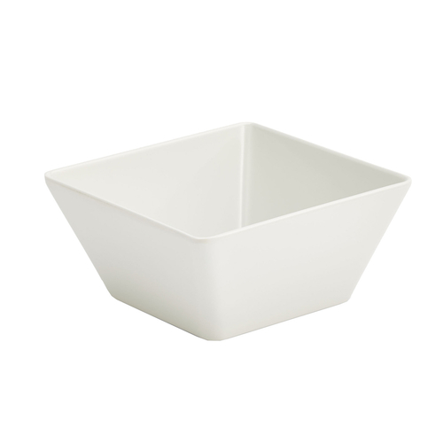 Vollrath V22202 1 9/16 Qt. Medium Square White Melamine Bowl