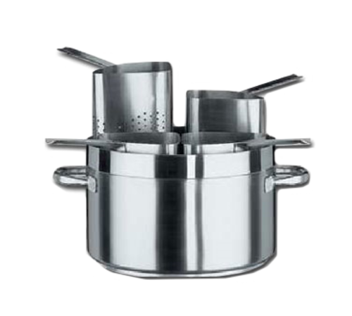 Vollrath 3158 (4) 5 1/2 Quart 8-10 Stainless Steel Centurion Pasta Insert Set