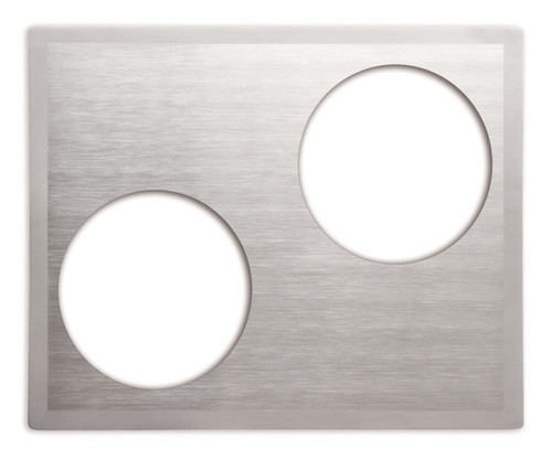 Vollrath 8250316 21.13" W x 25.75" D Stainless Steel Round Miramar Template