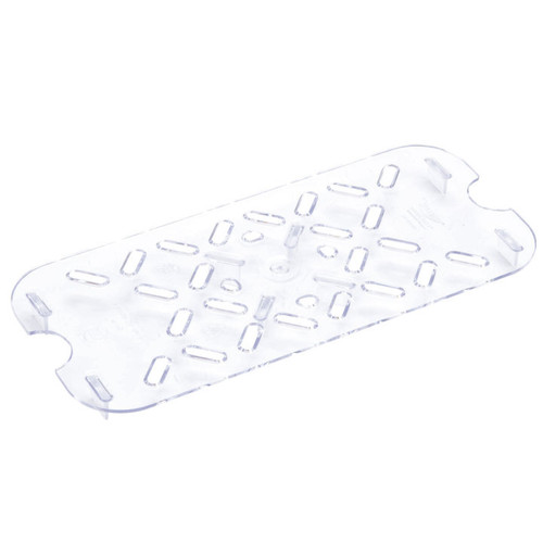 Vollrath 29300 Low Temperature Clear Polycarbonate Super Pan 1/3 GN False Bottom