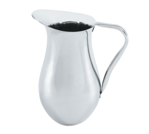 Vollrath 46550 64 Oz. Stainless Steel Double Wall Insulated Pitcher with Handle