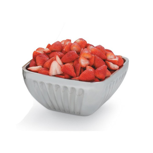 Vollrath 47684 262.4 Oz. Square Stainless Steel Double Wall Insulated Serving Bowl