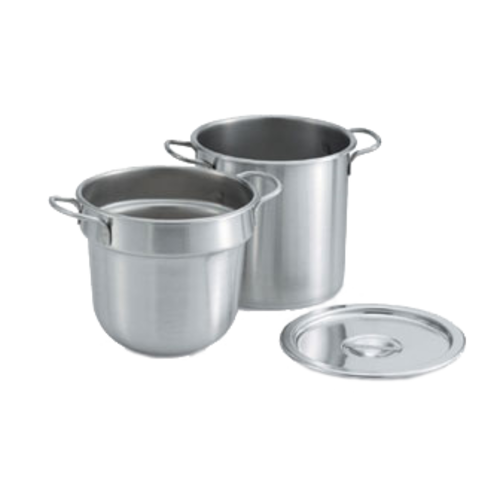Vollrath 77072 Stainless Steel Solid Double Boiler Cover