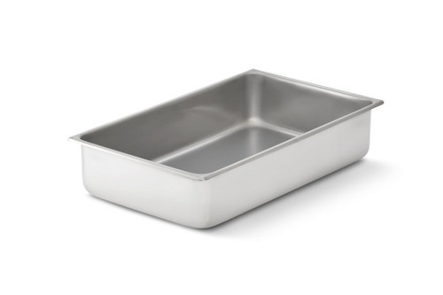 Vollrath 46082 4.38" Rectangular Stainless Steel Full Size Water Pan