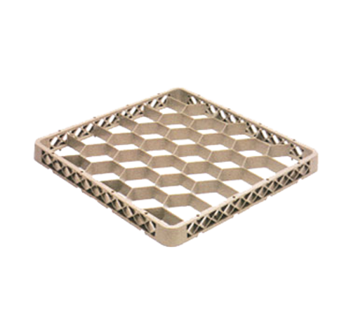 Vollrath TRH 19.75" W x 1.56" H (30) Compartments 3 3/16" Hexagon Full Size Co-Polymer Plastic Traex Rack Max Dishwasher Rack Extender