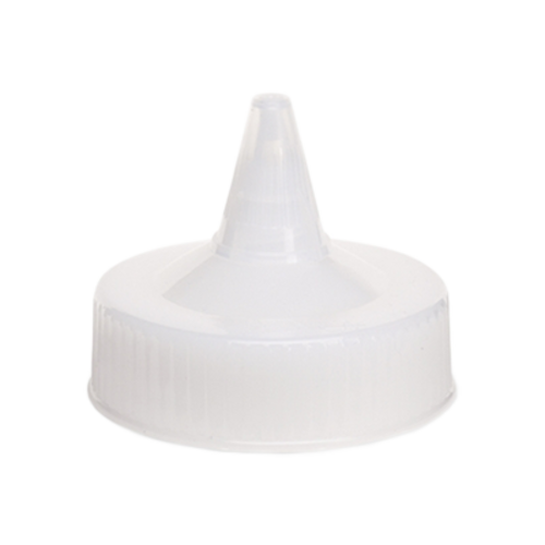 Vollrath 4914-02 Red Single Tip Wide Mouth Squeeze Bottle Replacement Cap