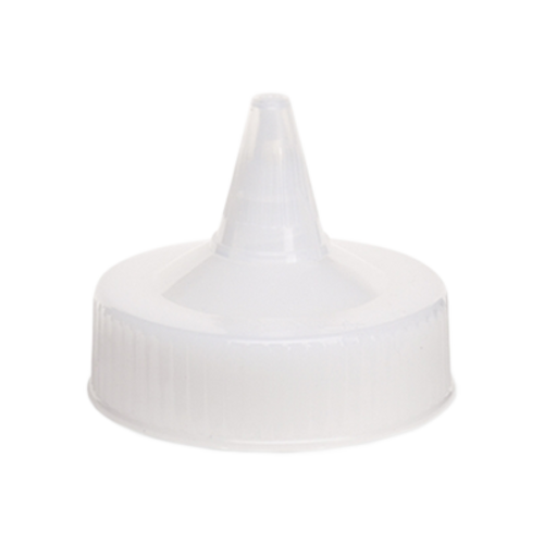 Vollrath 4914-02 Red Single Tip Wide Mouth Squeeze Bottle Replacement Cap (12 Each Per Case)
