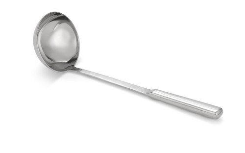Vollrath 46909 4 Oz. Stainless 12 9/16" Long Hollow Handled Buffetware Ladle