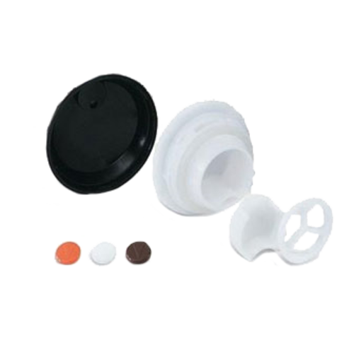 Vollrath 52127 Black Plastic Tilt & Pour SwirlServe Beverage Server Cover for 10 Oz. Server