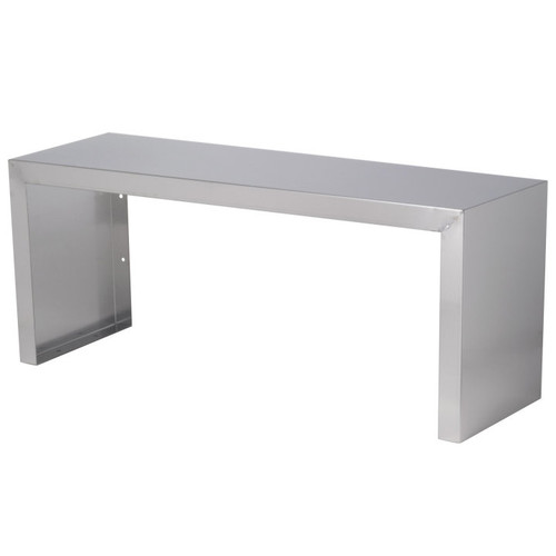 Vollrath 38042 32" Wx10" Dx13" H Without Acrylic Panel Stainless Steel-300 Series Heavy Gauge ServeWell Work / Overshelf