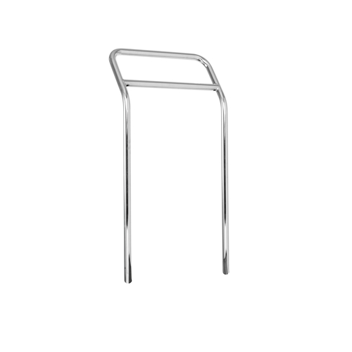 Vollrath 1699 33 1/2" W Chrome Plated Handle For Flatbed Utility Dolly