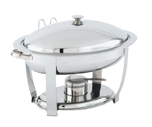 Vollrath 46533 4 Qt. Oval Stainless Steel Cover for 46501 Orion