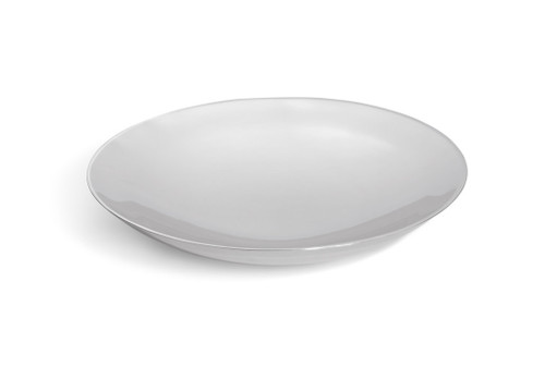Vollrath 46224 14" Stainless Steel Round Double Wall Platter