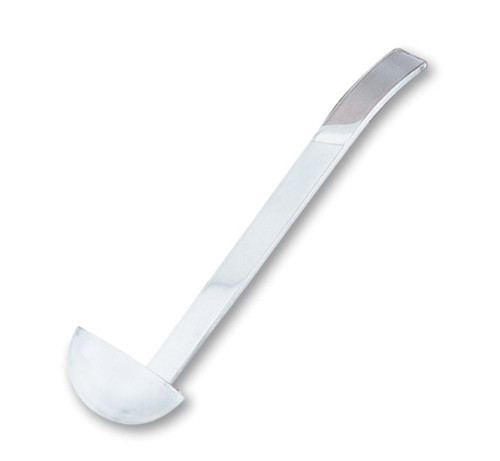 Vollrath 52908 1/2 Oz. Bicolite Clear Plastic 6 1/2" Long Heat Resistant Ladle