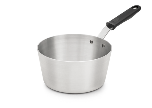 Vollrath 6821375 3.75 Qt. 11 Gauge Aluminum Alloy with Natural Finish Wear-Ever Tapered Sauce Pan