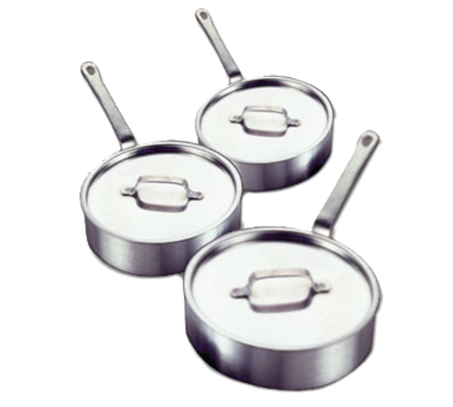 Vollrath 4074 14" W x 2.88" H 7.5 Qt. Aluminum Alloy with Riveted Non-Insulated Handle Premier Saute Pan
