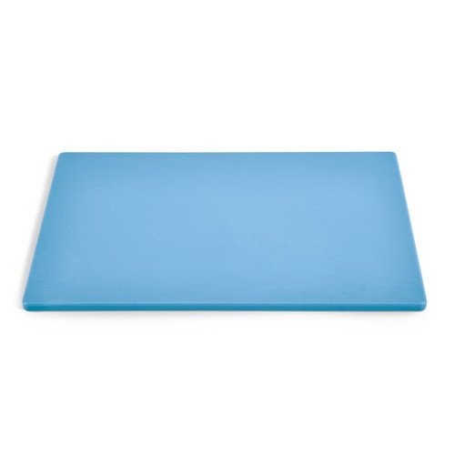 Vollrath 5200330 18" W x 24" D x 1/2" H Blue Polyethylene Cutting Board
