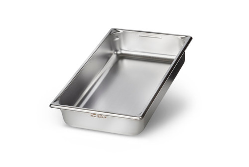 Vollrath 5IPF40 4" Deep 14 Qt. 22 Gauge Stainless Steel Natural Finish Full Size Super Pan V Induction Pan