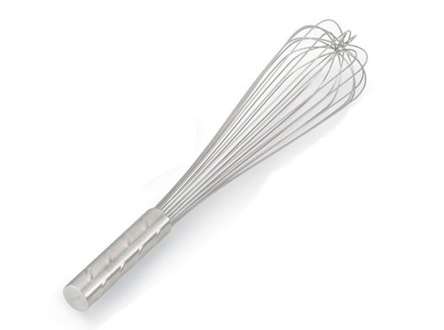 Vollrath 47258 16" Long All Stainless Steel Construction with Handle Length 4.63" Piano Whip