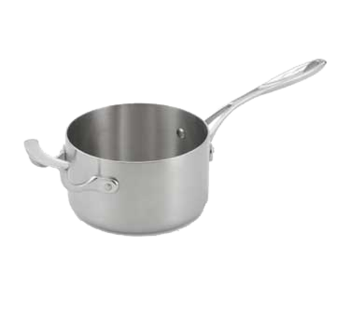 Vollrath 49414 2 Qt. Stainless Steel Miramar Display Cookware Sauce Pan
