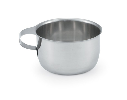 Vollrath 47555 9 Oz. Stainless Steel with Integral Handle Drinking or Soup Cup