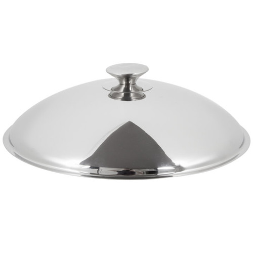 Vollrath 46535 4 Qt. Round Stainless Steel Cover for 46503 Orion