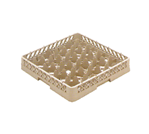 Vollrath TR11 19 3/4" W x 19 3/4" D x 4" H 20 Compartments Co-Polymer Plastic Traex Full Size Rack Max Glass/Stemware Rack